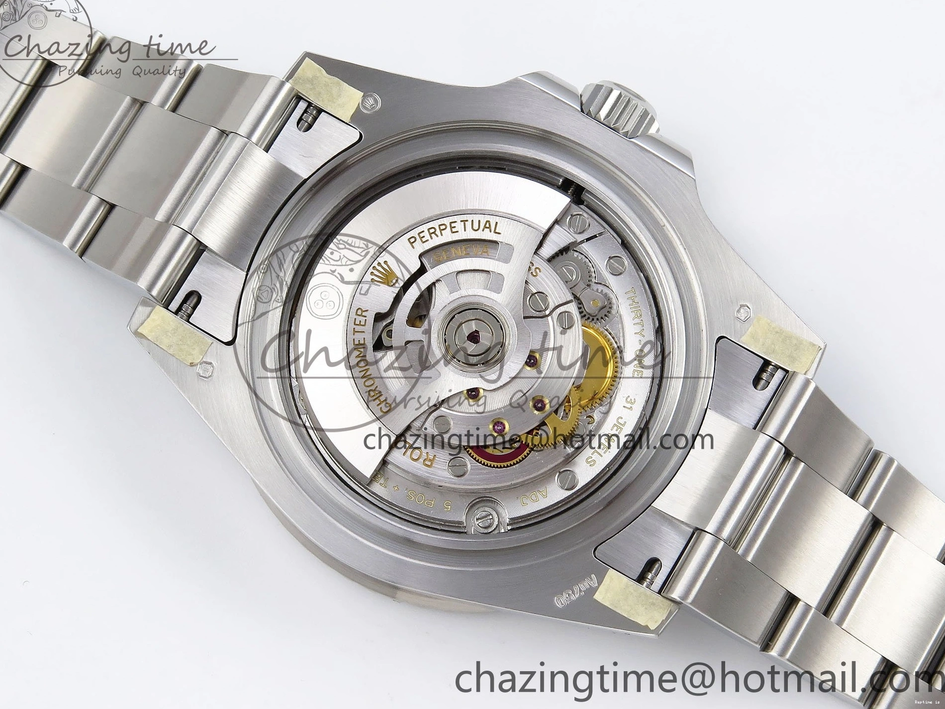 0108 Functional GMT-Master II 126719 BLRO Blue Red Ceramic C+SF Best Edition Blue Dial on Bracelet VR3285 CHS 1629